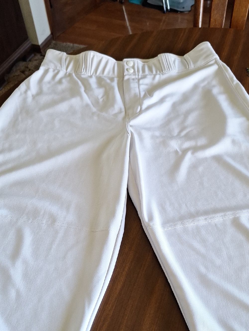 Men's White Performance Baseball Pants